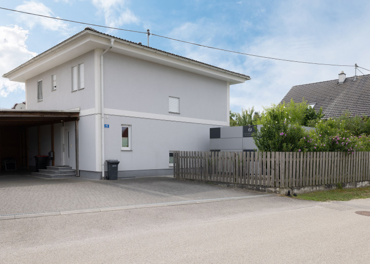 Einfamilienhaus der Familie Rechberger-Bugner in Fraham.
