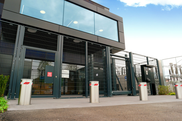 Eingang zum Rechenzentrum Ostschweiz