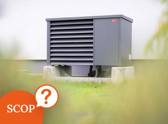 scop wärmepumpe